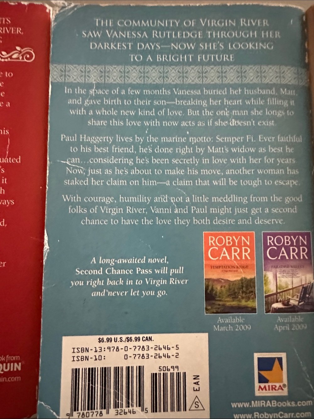 Three Virgin River Series - Robyn Carr paperbacks - Picture 3 of 4